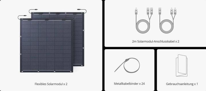 Produktbild Zendure Solarpanel Flexibel 2 x 210W (210 W)