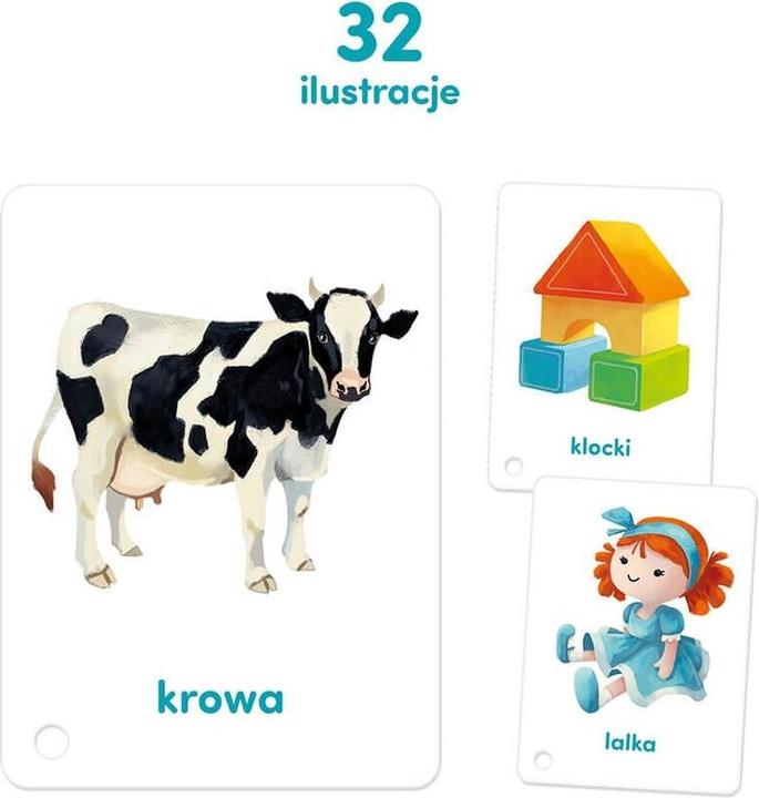 Czuczu Czu Czu Karty obrazkowe na sznurku Pierwsze słowa (Polish)