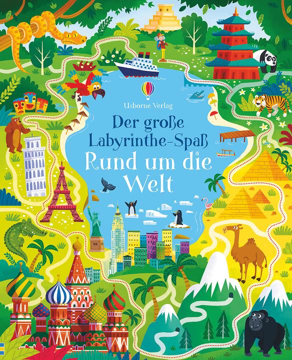 Produktbild Der grosse Labyrinthe-Spass: Rund um die Welt (Deutsch, Sam Smith, 2018)