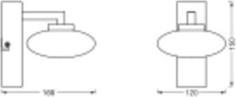 Produktbild Ledvance Smart+ Wifi Orbis Wall Elypse (500 lm)