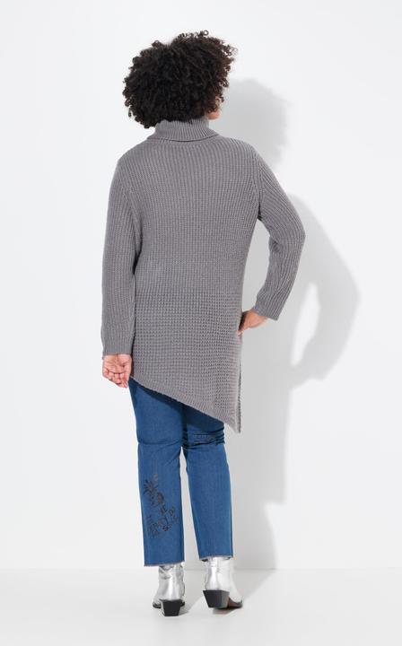 Produktbild Angel of Style Pullover, Straight Fit, Strukturstrick, Zipfelsaum (50, 52)