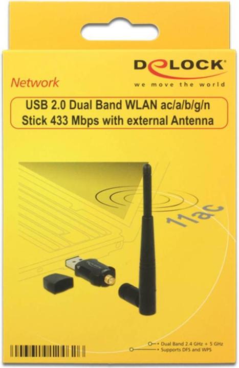 Image du produit Delock Clé WLAN USB 2.0 (USB 2.0)
