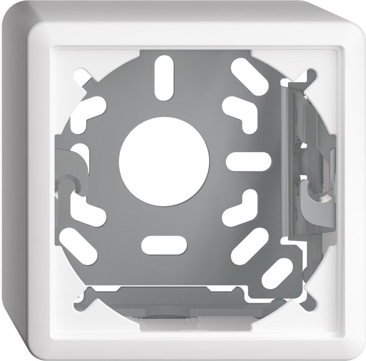 Feller EdizioDue custodia + staffa di montaggio per FX formato 1x1 AP H54