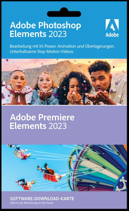 Adobe Photoshop & Premiere Elements 2023 (1 User, unbegrenzt)