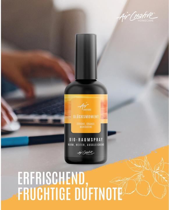 Produktbild AirCreative Bio-Raumspray "Glücksmoment"
