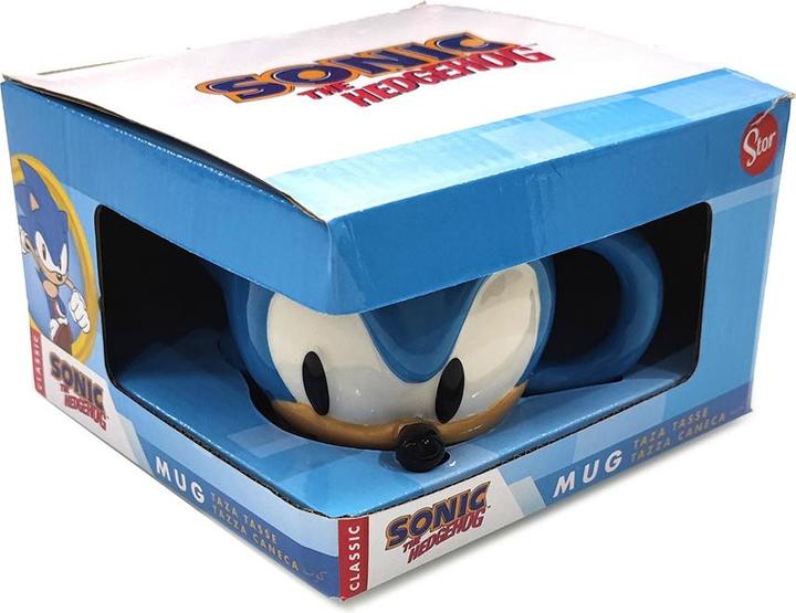 Image du produit Storline Sonic the Hedgehog mug 3D Sonic 385 ml (385 ml, 1 x)