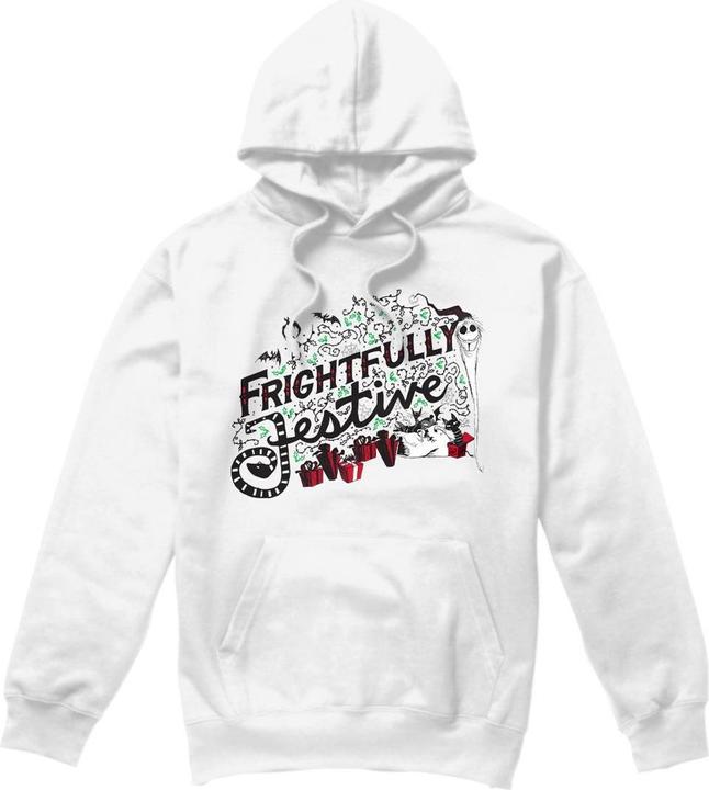 Immagine prodotto The Nightmare Before Christmas Frightfully Festive Holiday Felpa con Cappuccio Uomo (M)