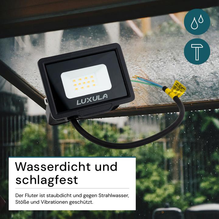 Produktbild Luxula LED-Fluter (1000 lm, IP65)