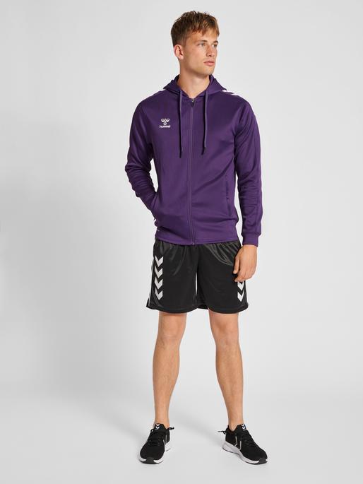 Actual product image hummel Core Xk Poly Zip Hood Sweat (S)