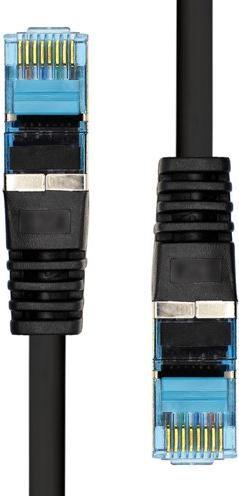 Image du produit ProXtend S/FTP CAT6A LSZH AWG 26 CU Noir 2M (S/FTP, CAT6a, 2 m)