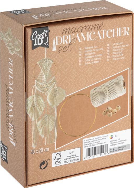 Image du produit Grafix Makramee Bastelset Federn