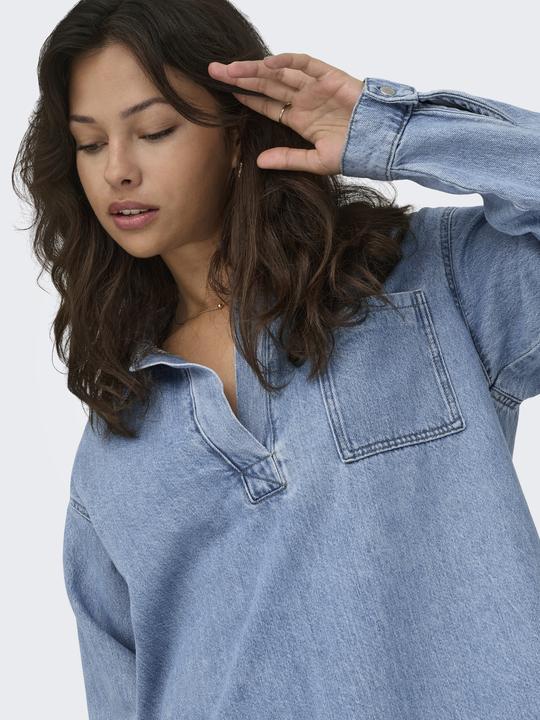 Actual product image Only ONLBIRDIE Langes Kleid Jeanskleid (L)