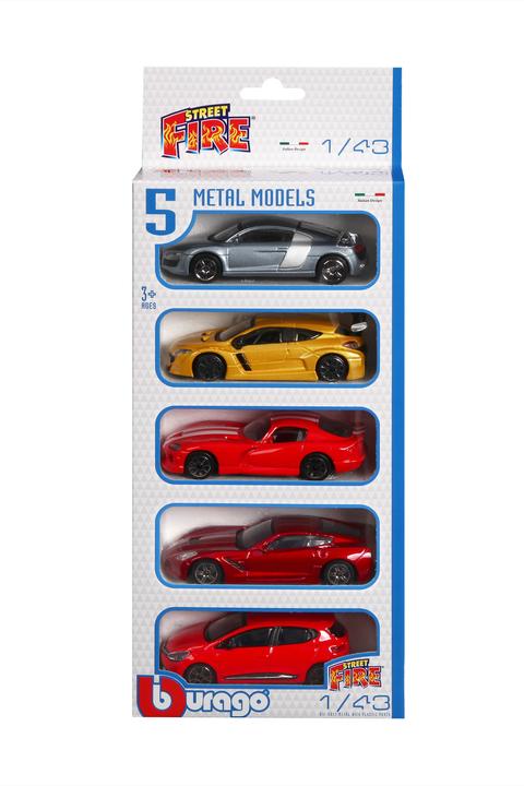 Produktbild Burago 5 STÜCK FAHRZEUG STRASSE 1/43EME
