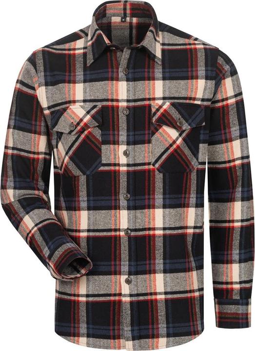 Craftland Flannel shirt TURRELL size XXL black/navy/beige/red checked