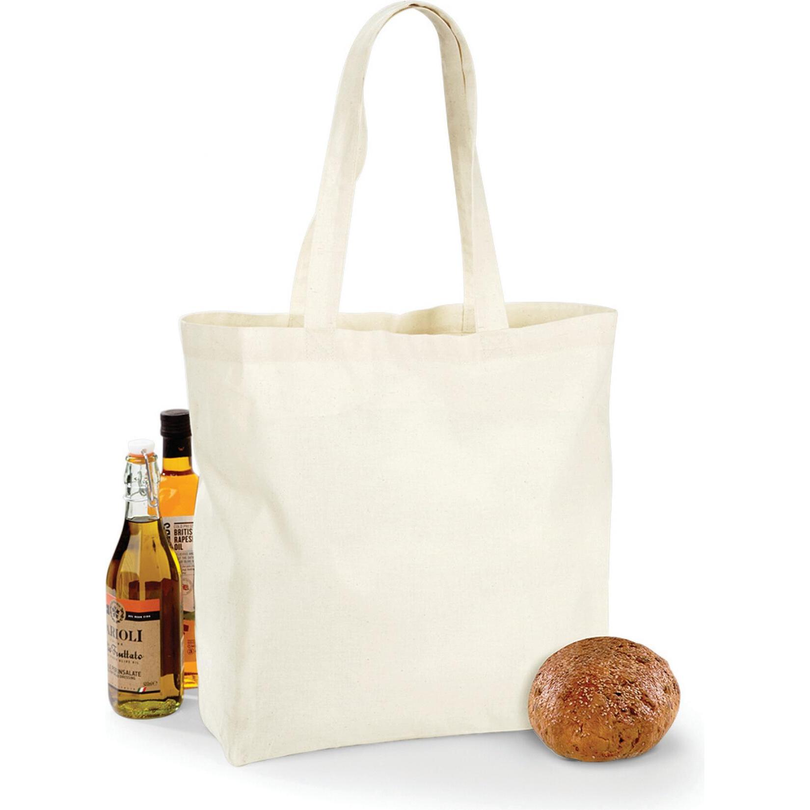 Westford Mill, Tasche, Tote bag Baumwolle, Beige