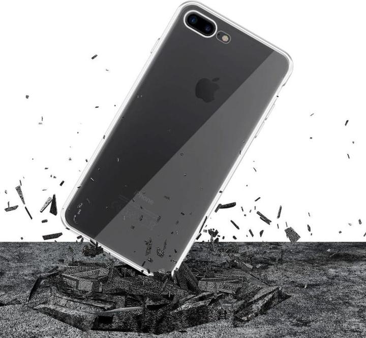 Actual product image 3MK Clear Case Back cover, Apple, iPhone 7 Plus/8 Plus, TPU, Transparent (Apple iPhone 7 Plus, Apple iPhone 8 Plus)