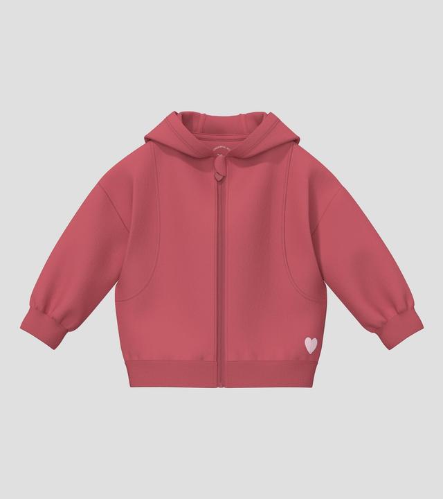 Produktbild s.Oliver Sweatshirt Jacke Sweatshirt Jacke mit Kapuze im Loose Fit (86)