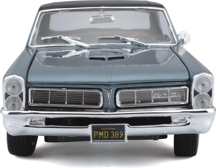 Produktbild Maisto Pontiac GTO Hurst Edition 1965 blau 1/18