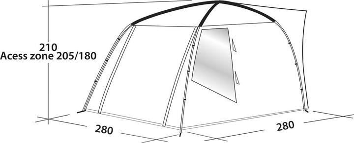 Image du produit Easy Camp Fairfields (Auvent, 7.60 kg, 2 personnes)