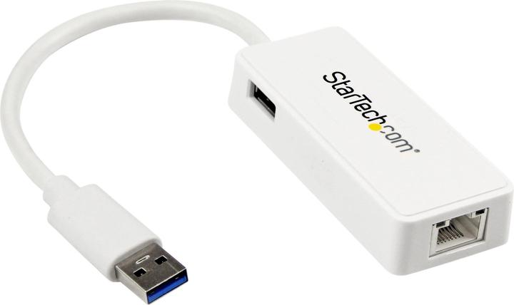 Actual product image StarTech GIGABIT USB 3.0 NIC - WHITE (USB, USB 3.0, RJ45 (1x), RJ45 Gigabit Ethernet (1x))