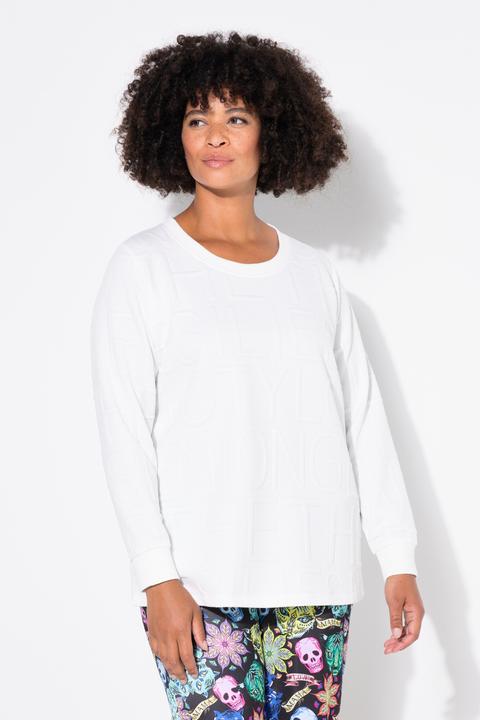 Produktbild Angel of Style Sweatshirt, Buchstaben-Struktur (50)
