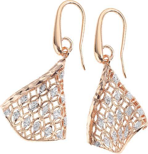 Immagine prodotto Ottaviani Orecchini in bronzo con glitter argento