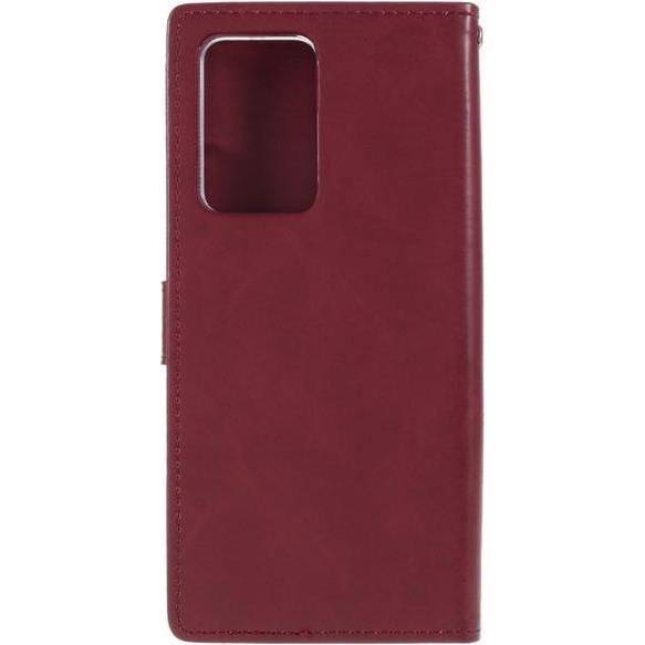 Thumbnail - Goospery Bluemoon Diary Series (Samsung Galaxy Note 20 Ultra), Smartphone Hülle, Rot