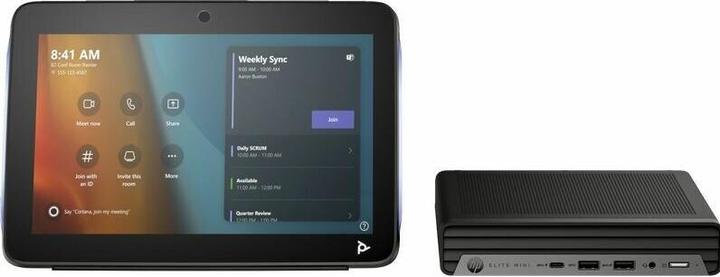 Actual product image HP Poly Studio Base Kit G9+f MTR w/TC10 CH