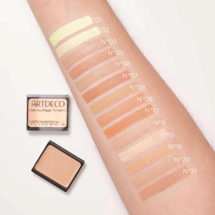 Immagine prodotto Artdeco Camouflage Cream High Opaque Makeup Concealer Cream 4.5g - Peach (20)