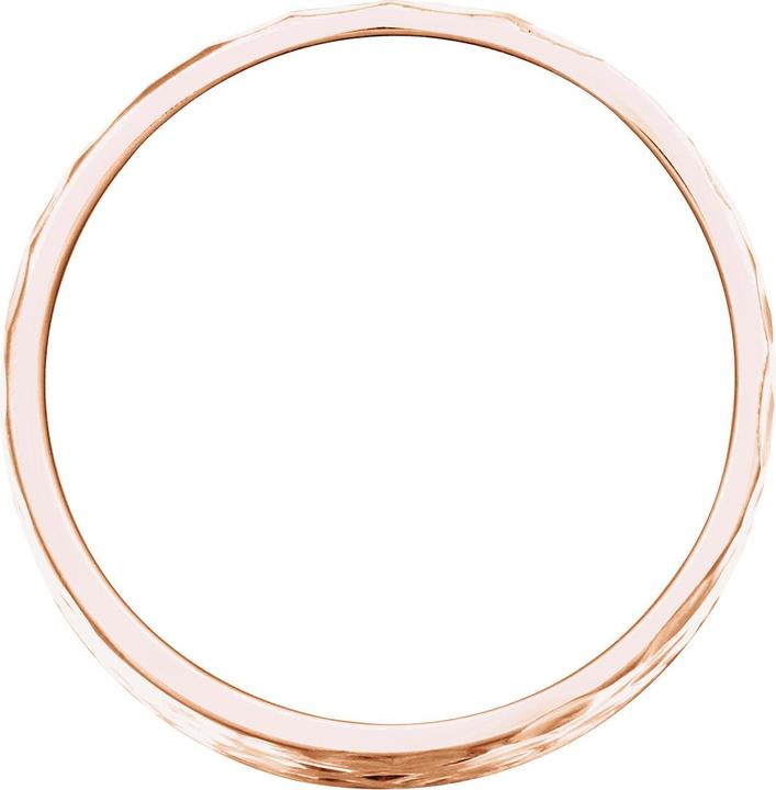 Produktbild Elli Ring Basic Bandring Gehämmert Trend Cool 925 Silber (54, 925 Silber)