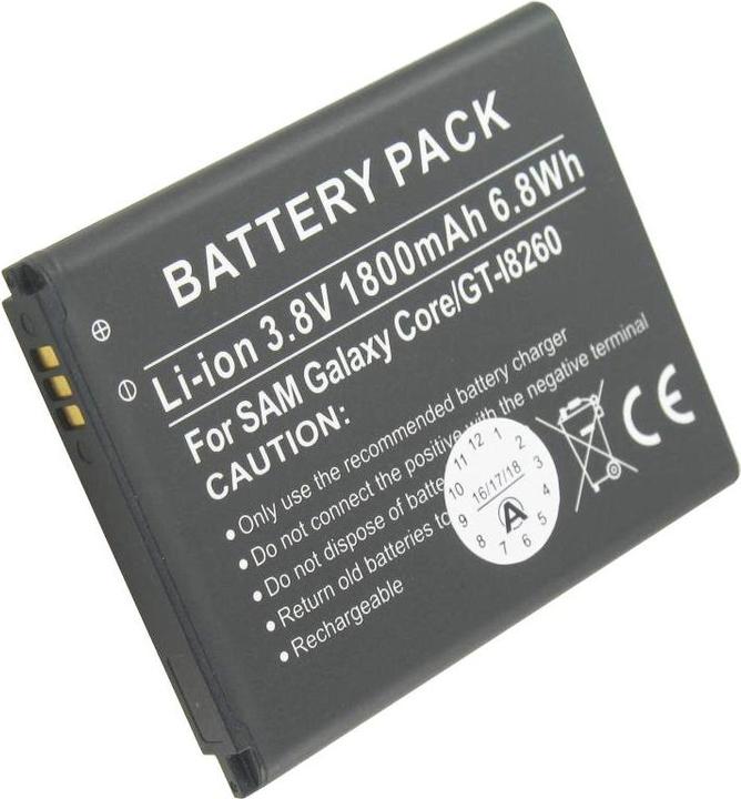 Produktbild AccuCell Akku Samsung Galaxy Core, Core Plus, Samsung GT-I8260