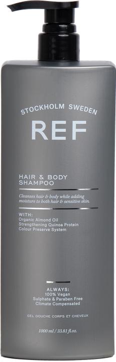 Produktbild Ref. REF Hair & Body Shampoo 1000 ml (1000 ml, Flüssiges Shampoo)