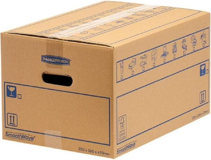 Actual product image Bankers Box Moving boxes (32 cm, 39 l, 10x)