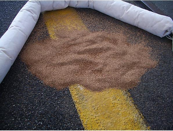 Actual product image kaiserkraft Oil binding agent CorkSorb granules