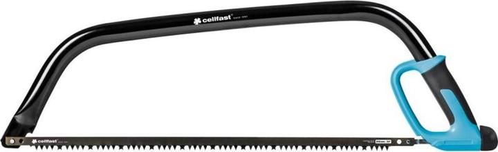 Cellfast Ergo beugelzaag van 610 mm voor het zagen van vers en droog hout, hoogwaardig koolstofstaal.