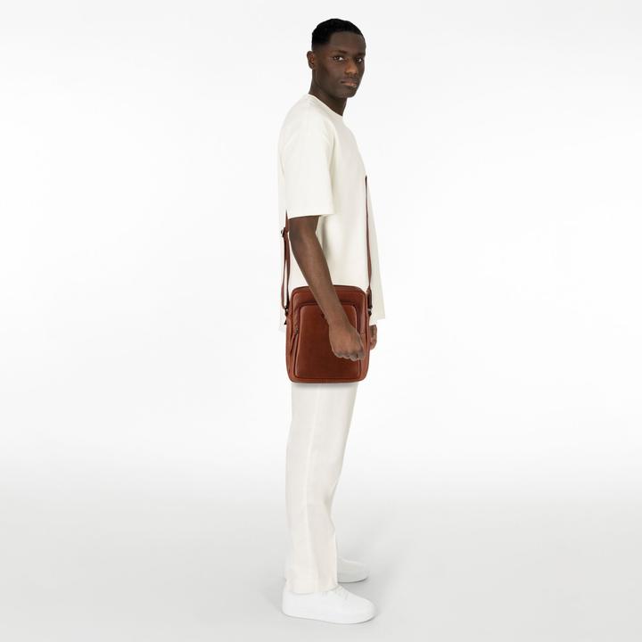 Actual product image Greenburry Vintage Umhängetasche Leder 20 cm