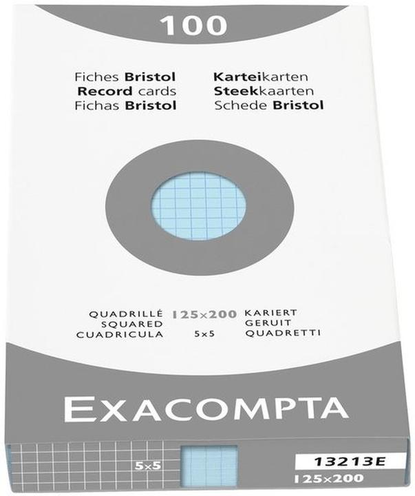 Exacompta Karteikarten (205 g/m²)