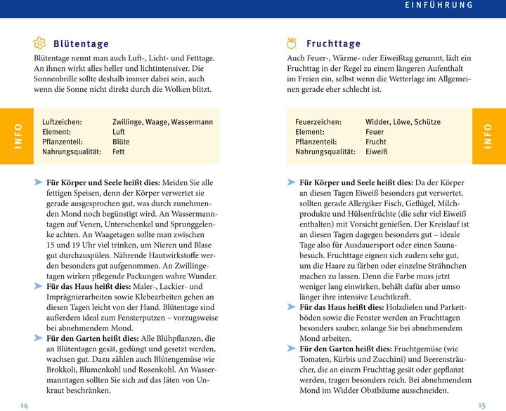 Actual product image Mondkalender 2026 (German, Andrea Lutzenberger, 2025)