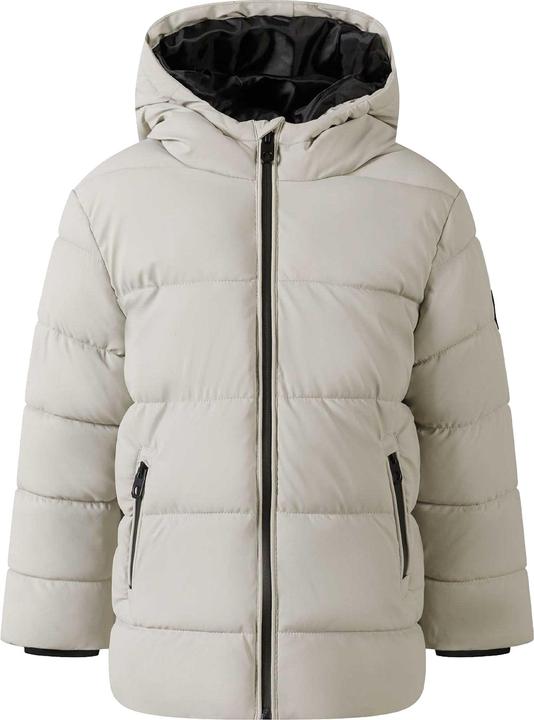 Actual product image Minoti Boys Patch PU Zip Pocket Padded Jacket (116)
