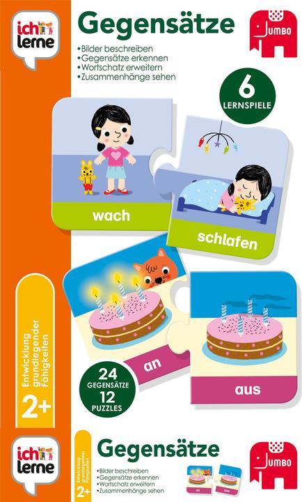 Produktbild Jumbo Ich lerne Gegensätze (Deutsch)