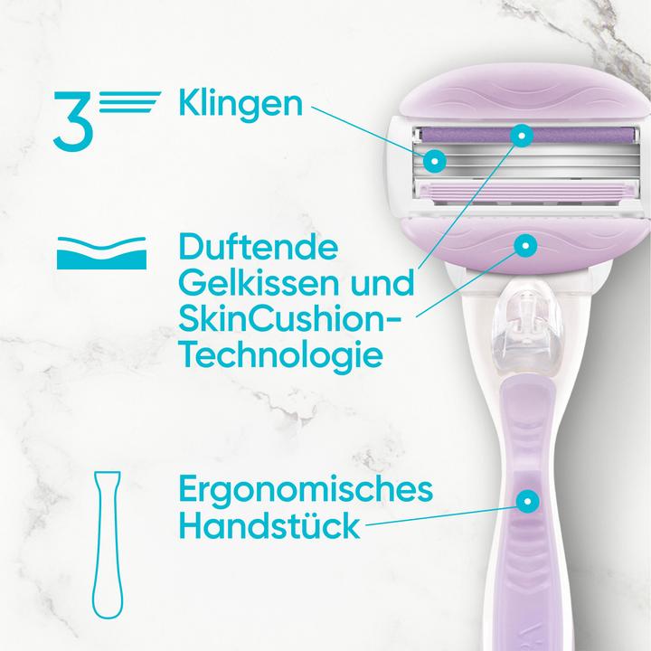 Immagine prodotto Gillette Rasoio Venus Comfortglide Breeze da donna con 1 manico e 6 ricariche