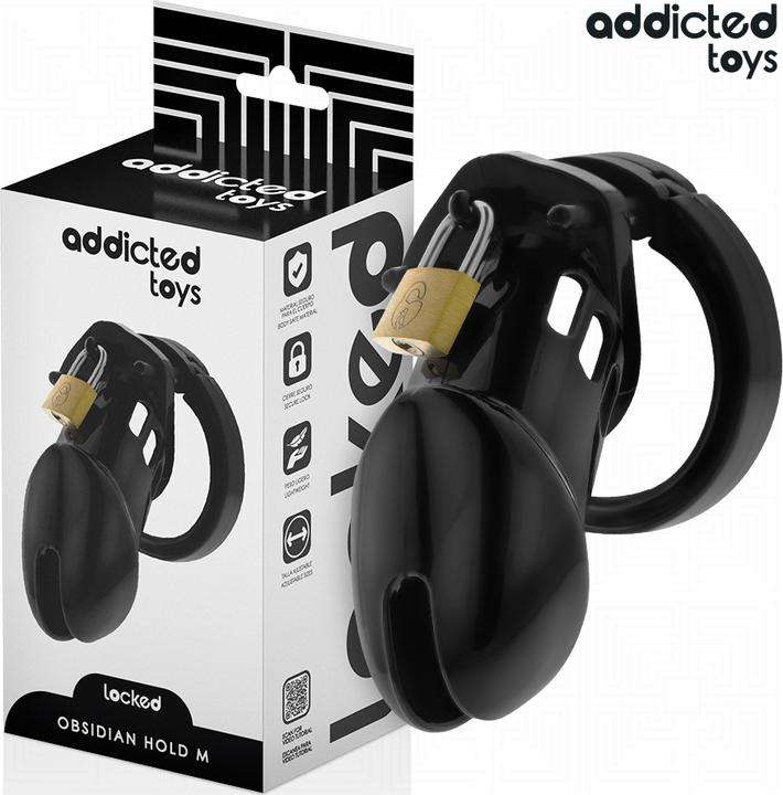Productafbeelding Addicted toys Locked - Obsidian Hold Peniskã„Fig Grã–Sse M