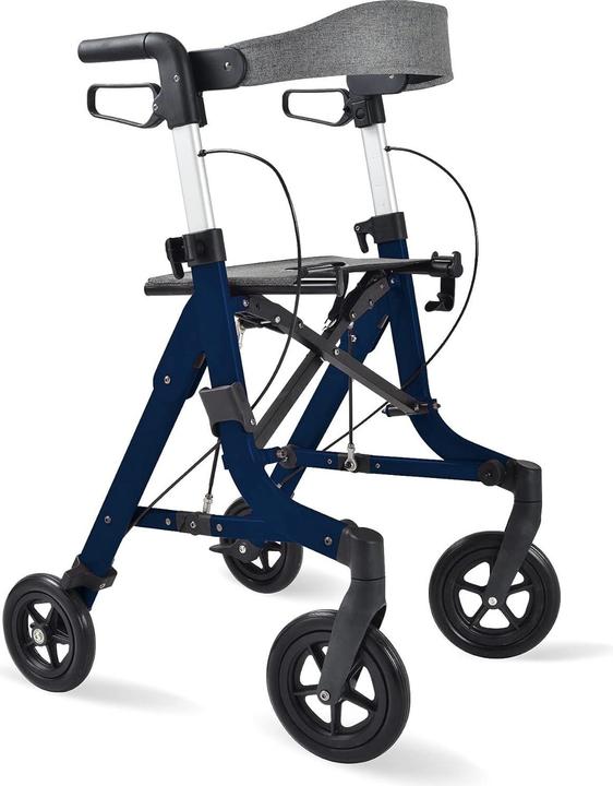 Actual product image Identites Rollator Neo Light M blauw metaal volwassenen