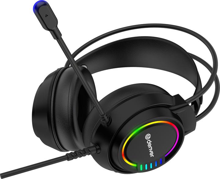 Produktbild Denver mit Mikrofon Electronics GHS130 Black Games (Kabelgebunden)