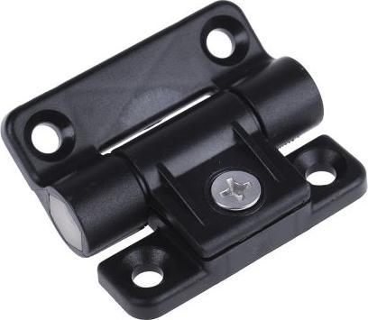 Produktbild RS PRO Black adj friction hinge,63.5x57.5x5.2mm