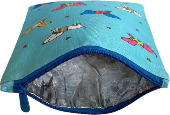Produktbild Yumbox wiederverwendbare Sandwich - Taschen 2er Set – Hund und Einhörner
