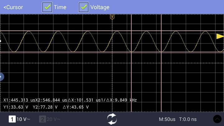 Produktbild Voltcraft Digitales Speicheroszilloskop DSO-6102 WIFI (CAT II)