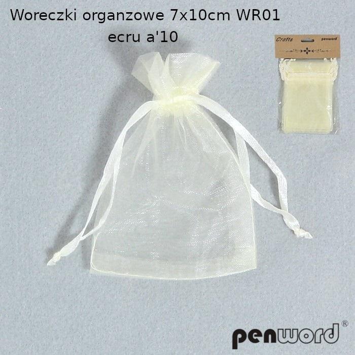 Penword Ecru Organzabeutel 7x10cm 10 Stk (10x)