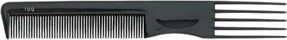 Sibel Plastic Fork Comb 100 Black