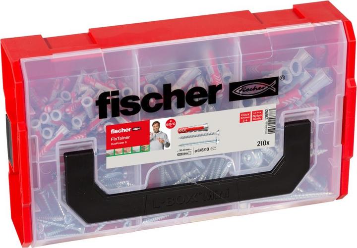 Produktbild Fischer Trockenbau-Dübel-Set (210 Stk.)